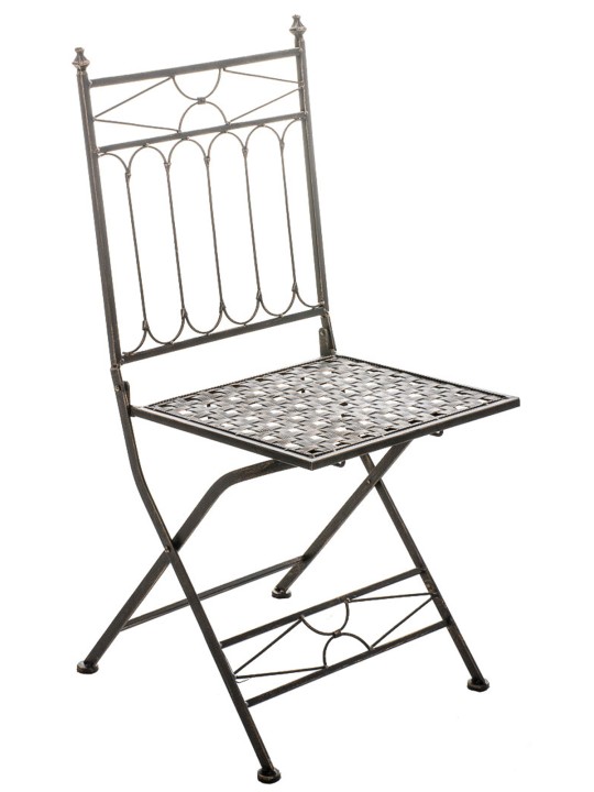 Lot de 2 chaises pliantes Asina, bronze Lot de 2 chaises pliantes Asina, bronze