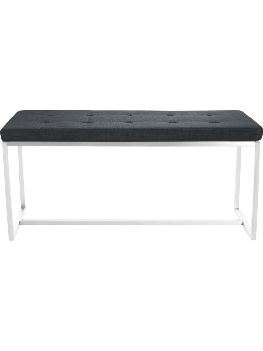 Banc Barci TISSU, gris foncé