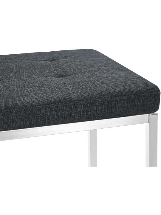 Banc Barci TISSU, gris foncé