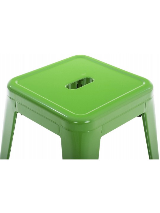 Ensemble de 4 tabourets Armin, vert