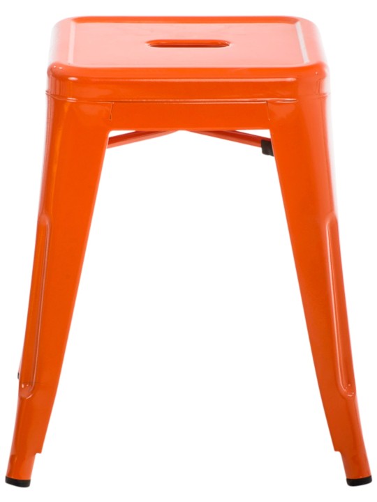 Ensemble de 4 tabourets Armin, orange