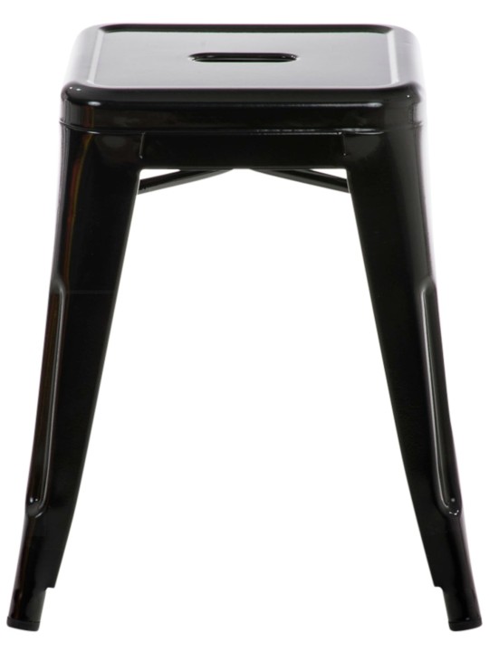 Ensemble de 4 tabourets Armin, noir