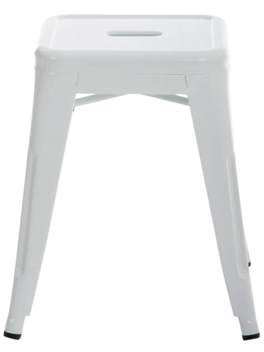 Ensemble de 4 tabourets Armin, blanc