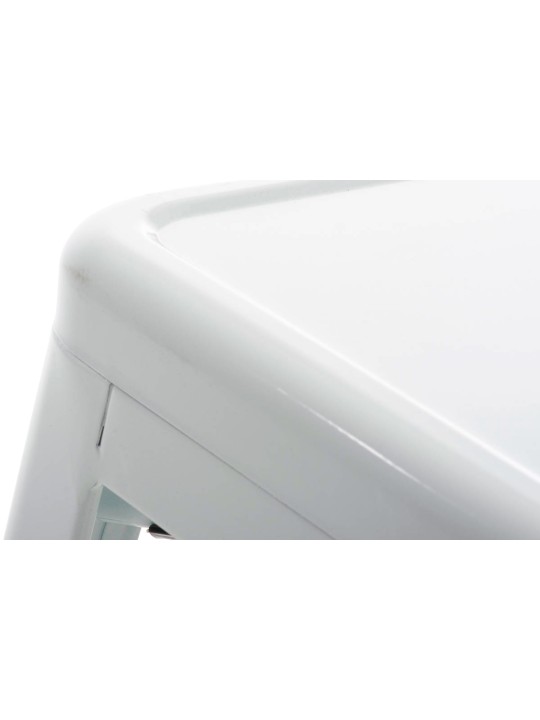 Ensemble de 4 tabourets Armin, blanc