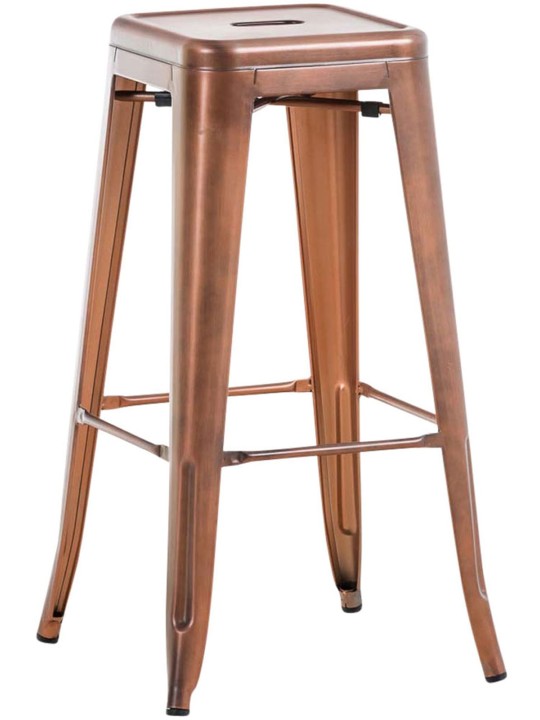 Tabouret de bar Joshua V2, cuivre