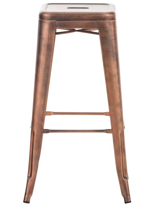 Tabouret de bar Joshua V2, cuivre