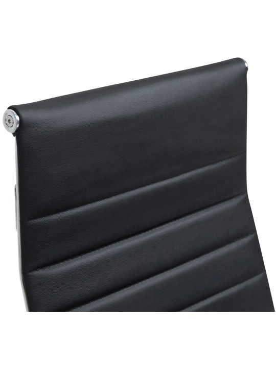 Chaise de bureau Columbus cuir véritable, noir Chaise de bureau Columbus cuir véritable, noir