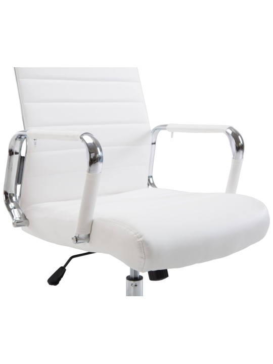 Chaise de bureau Columbus, blanc