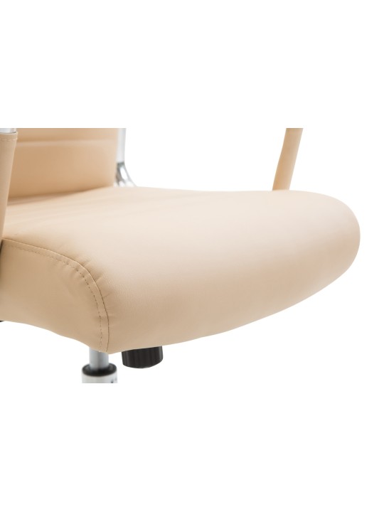 Chaise de bureau Columbus, crème