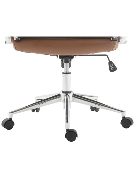 Chaise de bureau Columbus, brun clair