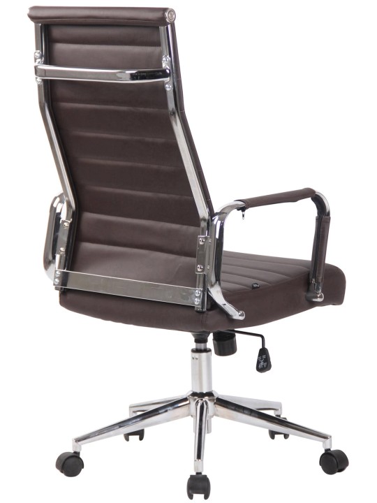 Chaise de bureau Columbus, brun