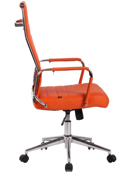 Chaise de bureau Columbus, orange
