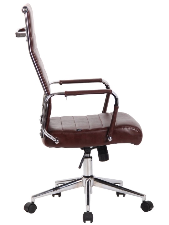 Chaise de bureau Columbus, bordeaux