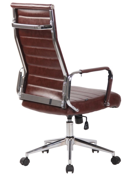 Chaise de bureau Columbus, bordeaux