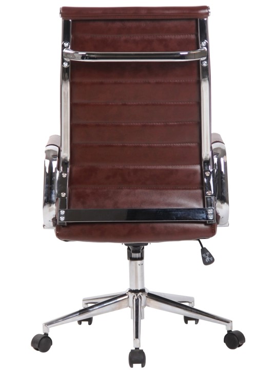 Chaise de bureau Columbus, bordeaux