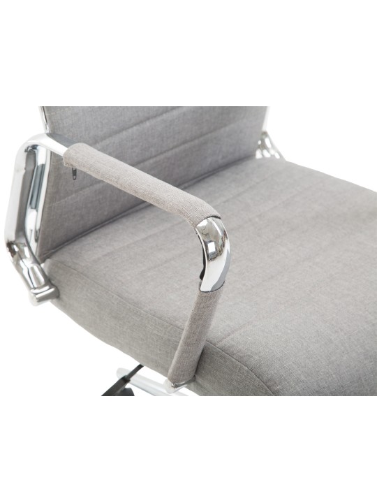 Chaise de bureau Columbus tissu, gris Chaise de bureau Columbus tissu, gris