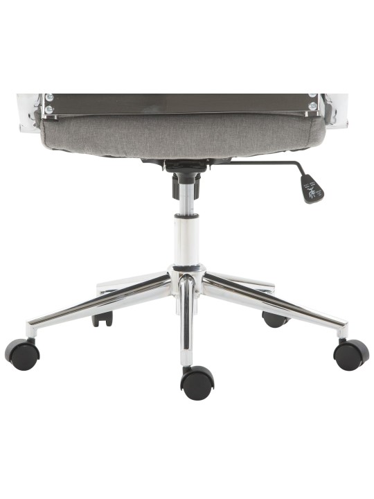 Chaise de bureau Columbus tissu, gris Chaise de bureau Columbus tissu, gris