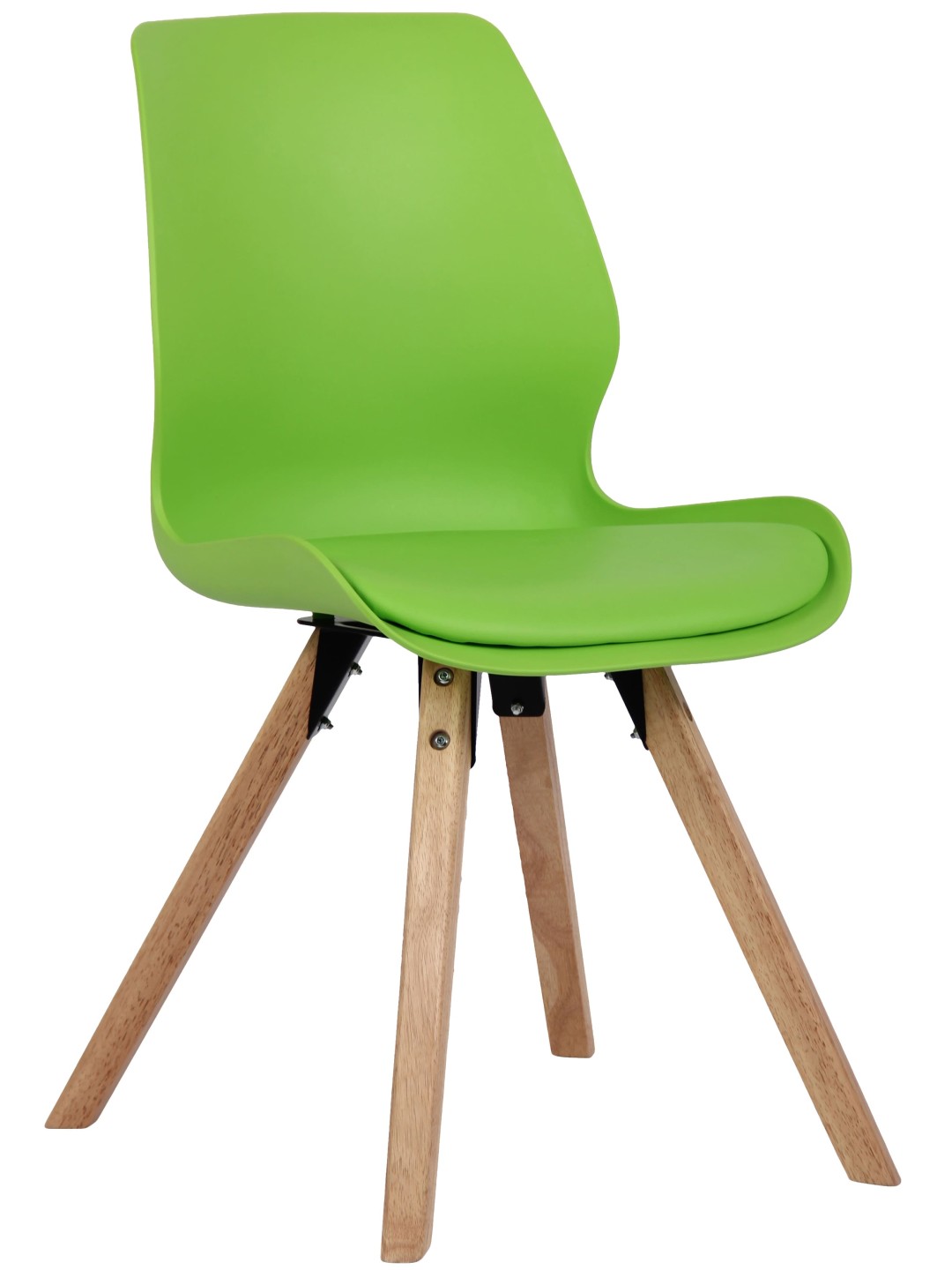 Chaise Luna en plastique, vert