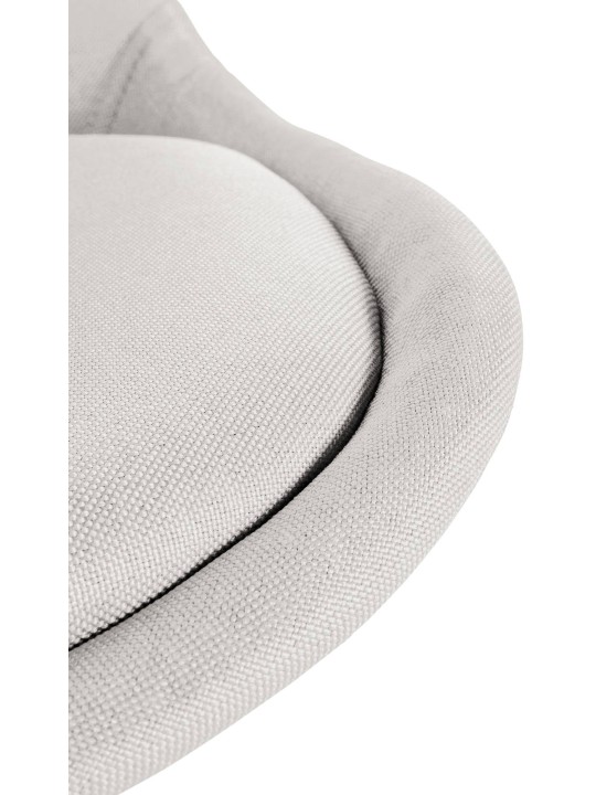 Chaise Sofia Tissu Ronde, crème Chaise Sofia Tissu Ronde, crème