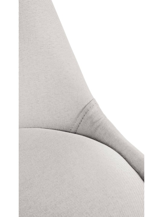 Chaise Sofia Tissu Ronde, crème Chaise Sofia Tissu Ronde, crème