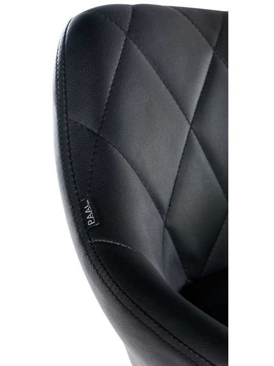 Tabouret de travail Lazio simili cuir, noir Tabouret de travail Lazio simili cuir, noir