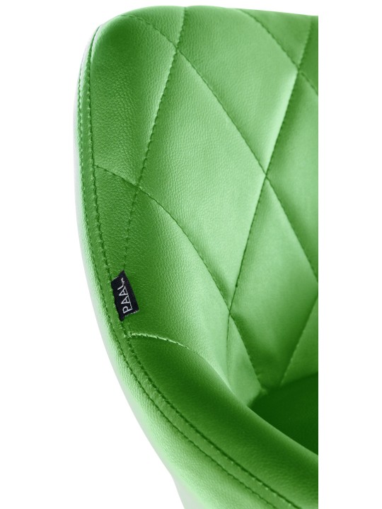 Tabouret de travail Lazio simili cuir, vert Tabouret de travail Lazio simili cuir, vert