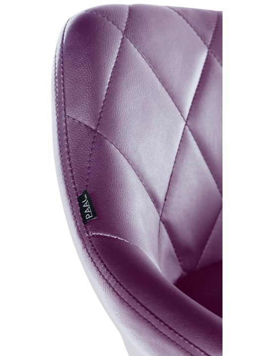 Tabouret de travail Lazio simili cuir, lilas Tabouret de travail Lazio simili cuir, lilas