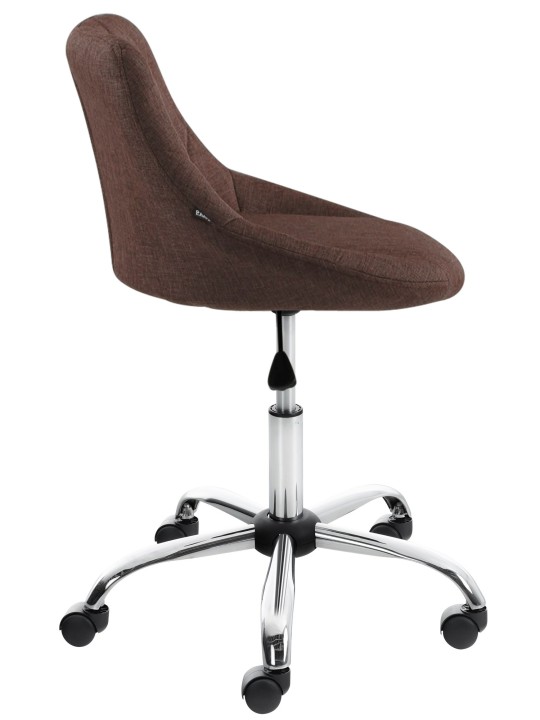 Tabouret de travail Lazio tissu, brun Tabouret de travail Lazio tissu, brun