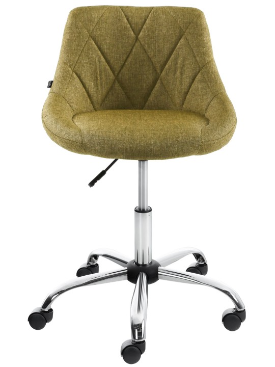 Tabouret de travail Lazio tissu, vert Tabouret de travail Lazio tissu, vert