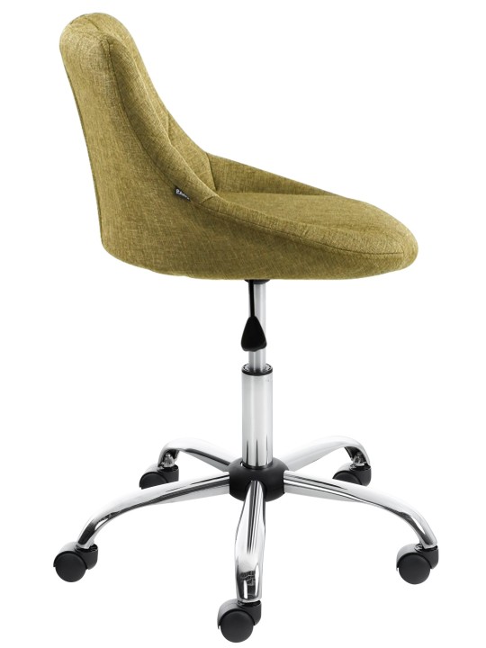 Tabouret de travail Lazio tissu, vert Tabouret de travail Lazio tissu, vert