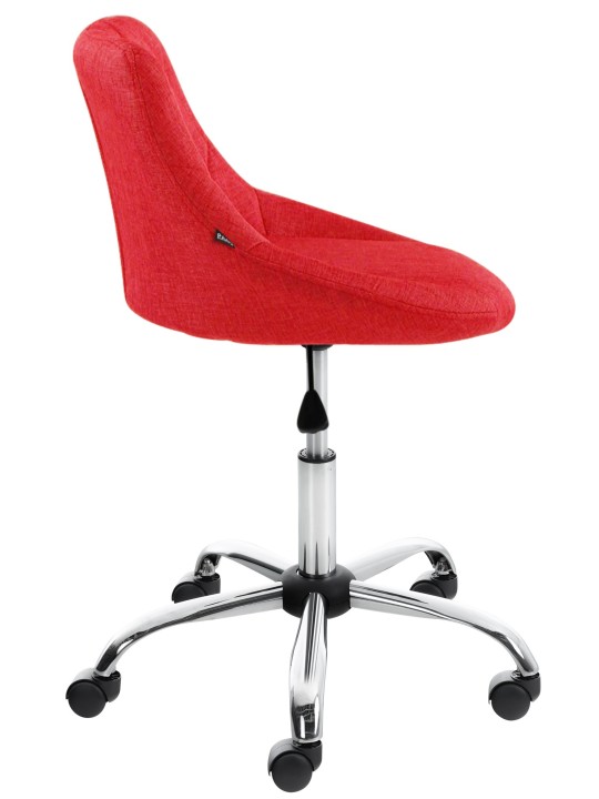 Tabouret de travail Lazio tissu, rouge Tabouret de travail Lazio tissu, rouge