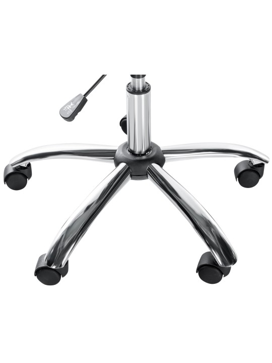Tabouret de travail Lazio tissu, noir Tabouret de travail Lazio tissu, noir