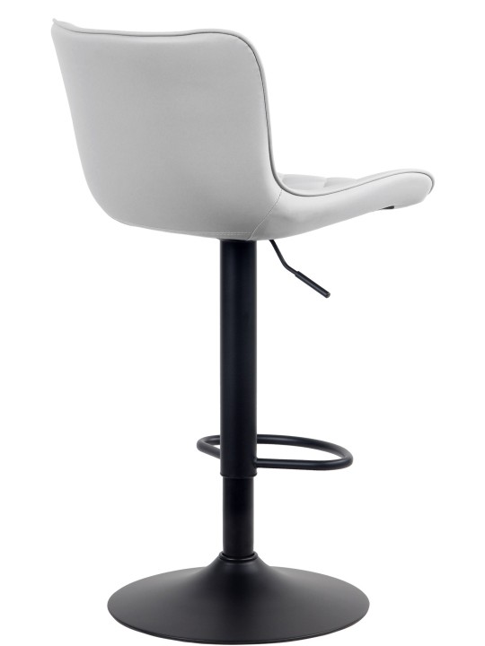 Lot de 2 tabourets de bar Emma simili cuir, blanc Lot de 2 tabourets de bar Emma simili cuir, blanc