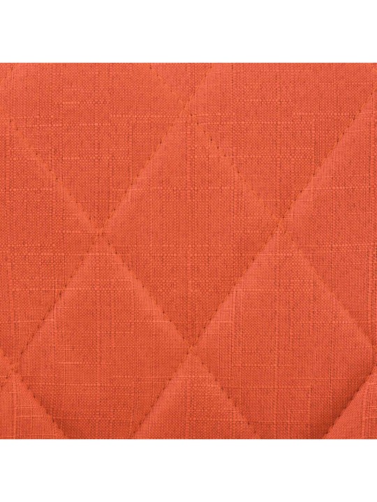 Tabouret de bar Lazio tissu, orange