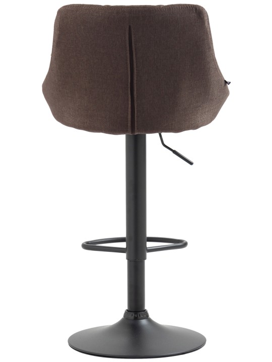 Tabouret de bar Lazio tissu, taupe