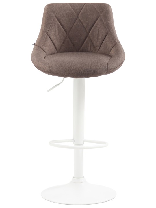 Tabouret de bar Lazio tissu, taupe Tabouret de bar Lazio tissu, taupe
