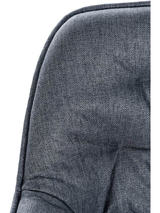 Tabouret de bar Gibson tissu, gris Tabouret de bar Gibson tissu, gris