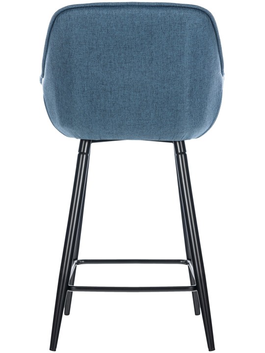 Tabouret de bar Gibson tissu, bleu Tabouret de bar Gibson tissu, bleu