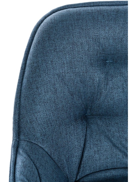 Tabouret de bar Gibson tissu, bleu Tabouret de bar Gibson tissu, bleu