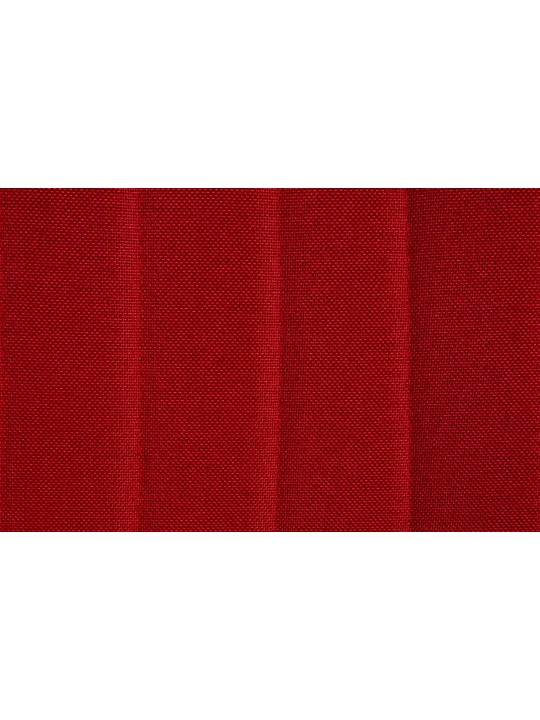 Tabouret de bar Toni tissu chromé, rouge