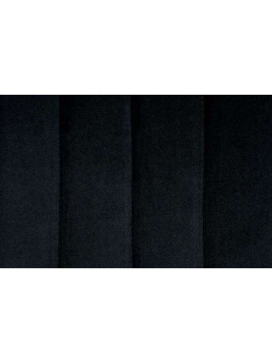 Tabouret de bar Toni velours, noir