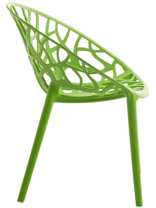Ensemble de 4 chaises Hope, vert