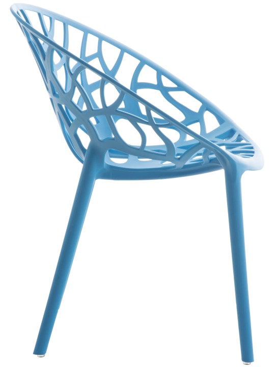 Ensemble de 4 chaises Hope, bleu