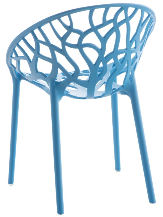 Ensemble de 4 chaises Hope, bleu