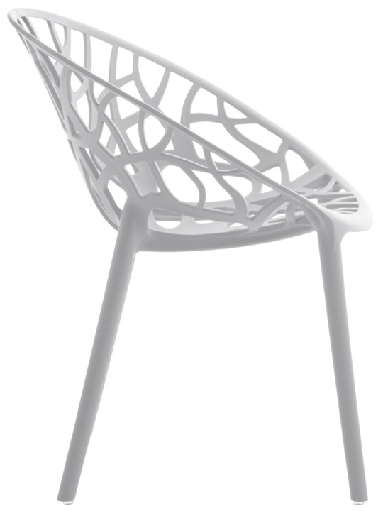 Ensemble de 4 chaises Hope, gris clair Ensemble de 4 chaises Hope, gris clair