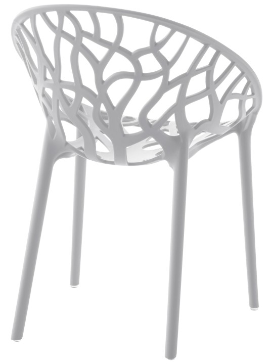 Ensemble de 4 chaises Hope, gris clair Ensemble de 4 chaises Hope, gris clair