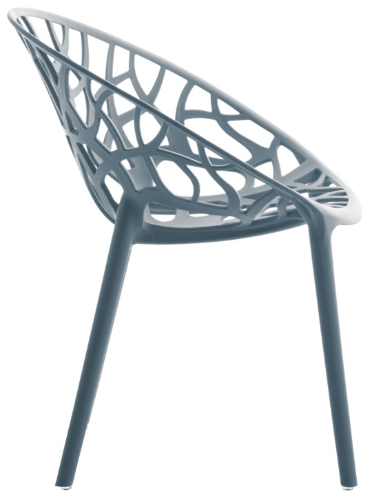 Ensemble de 4 chaises Hope, gris Ensemble de 4 chaises Hope, gris