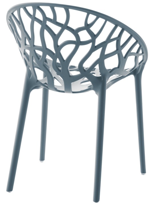 Ensemble de 4 chaises Hope, gris Ensemble de 4 chaises Hope, gris