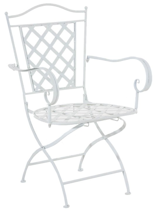 Lot de 2 chaises Adara, blanc