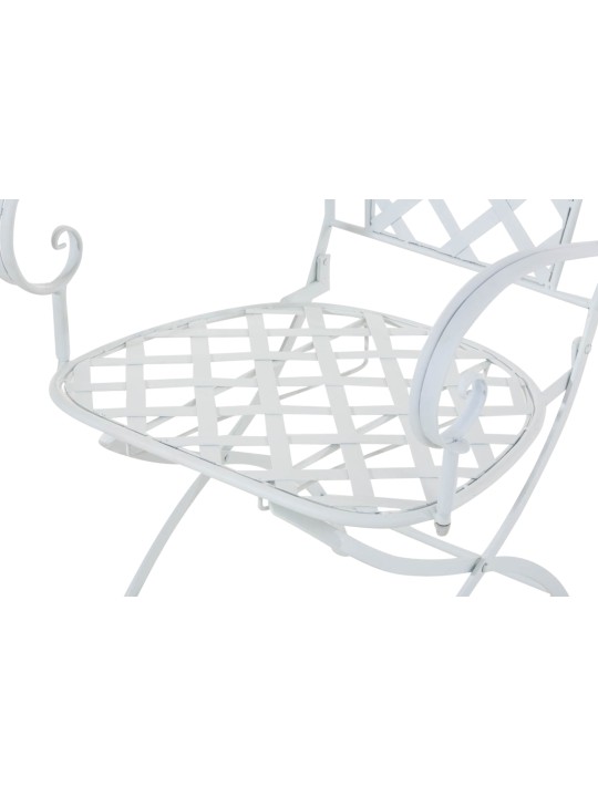 Lot de 2 chaises Adara, blanc